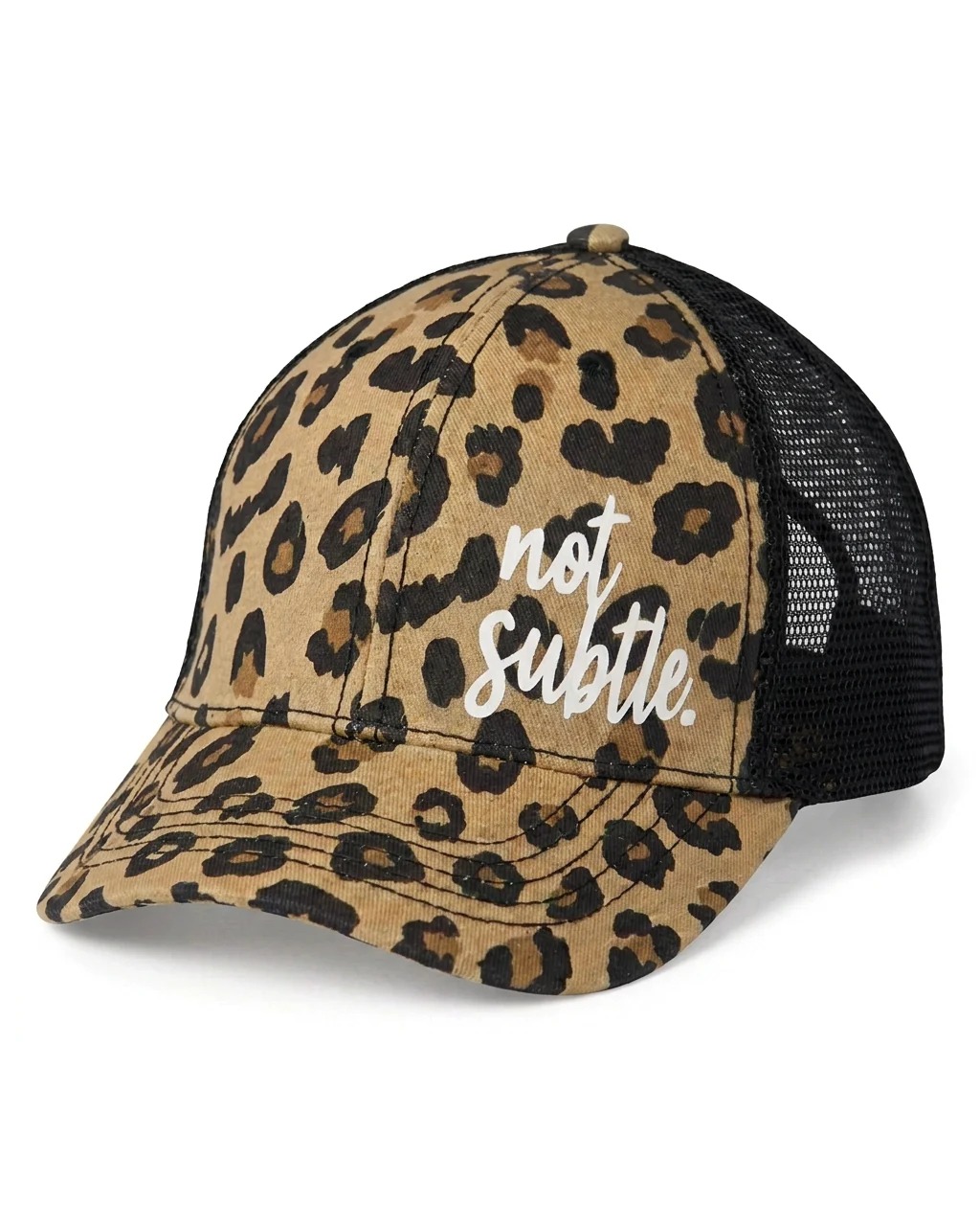 Not Subtle. -- Leopard (Brown or White)